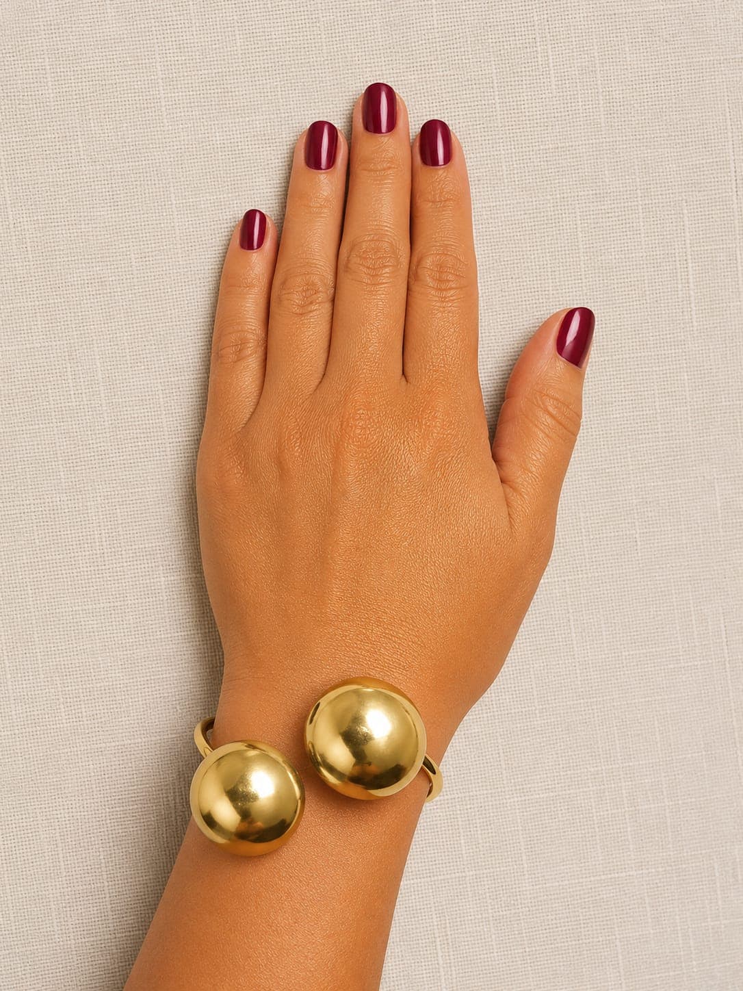 BRAZALETE DOMO DORADO