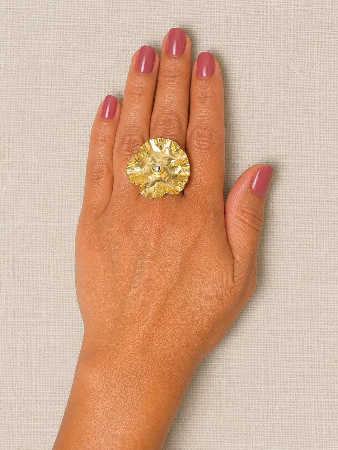 ANILLO FLOR DE NACAR