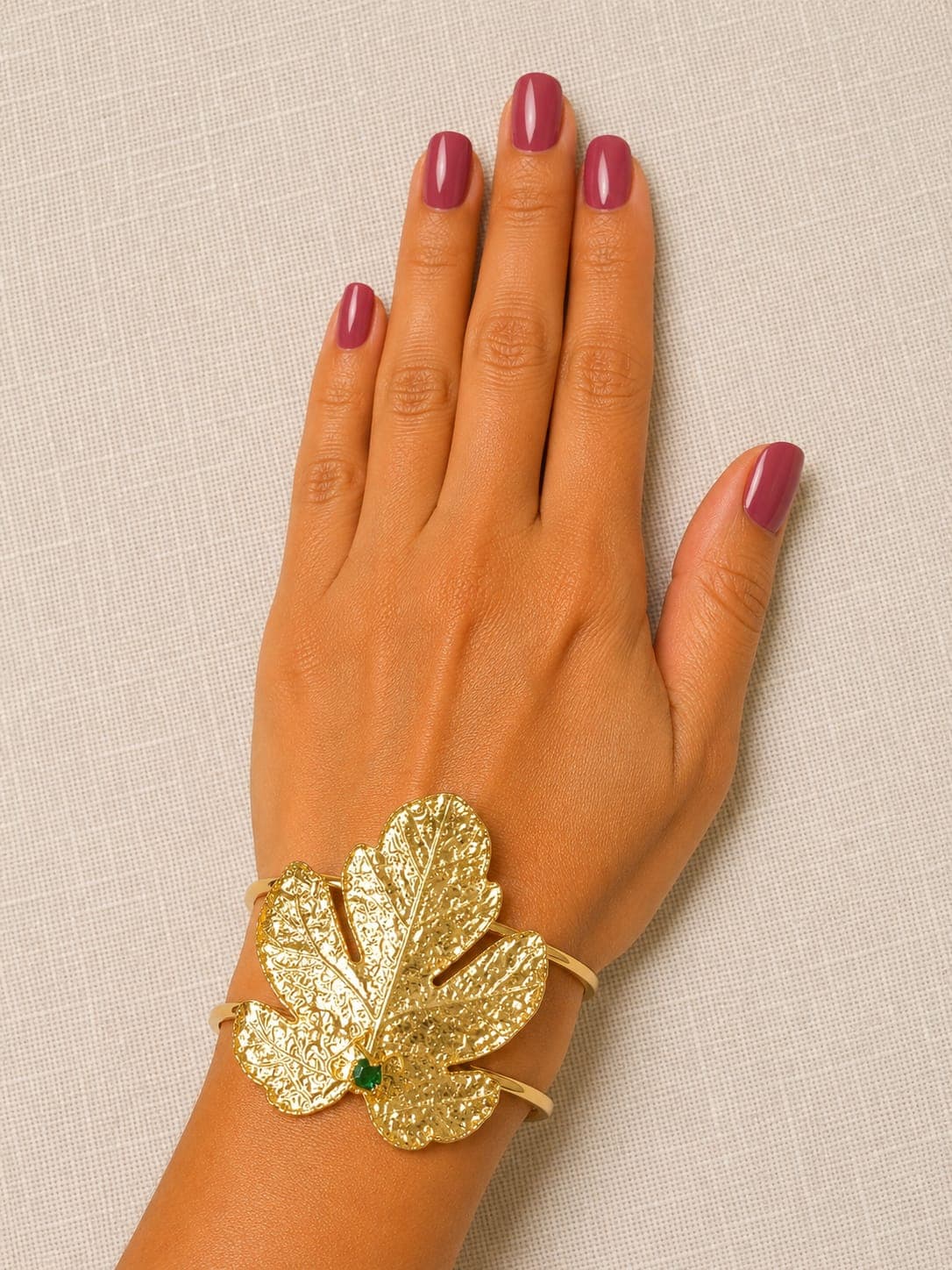 BRAZALETE HOJA DE MAPLE