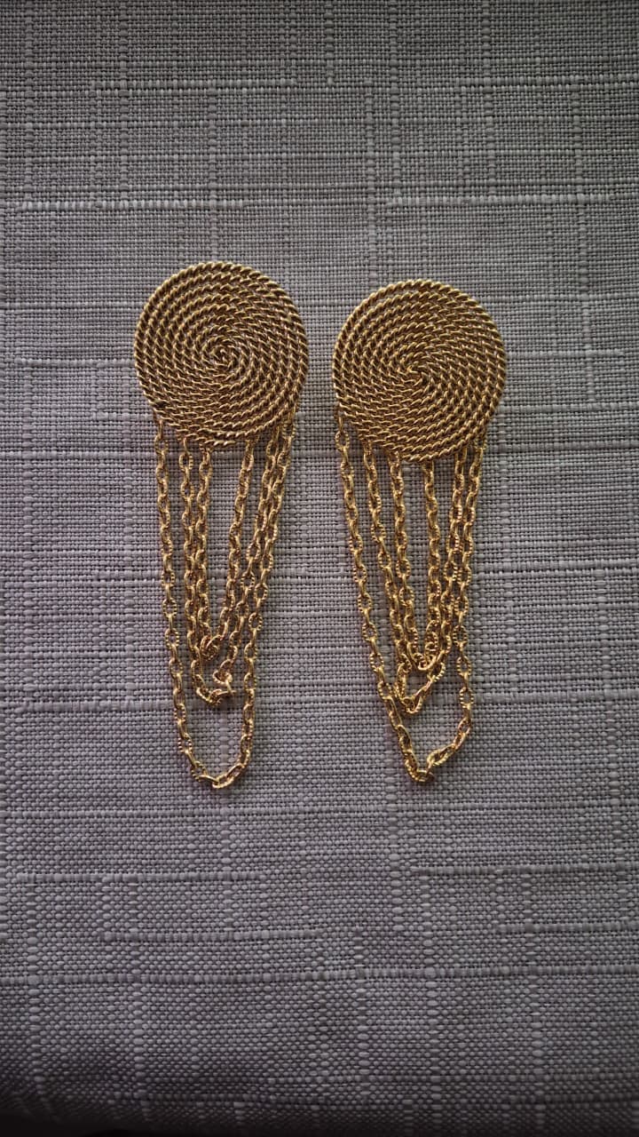 ARETES SENDERO DE ORO