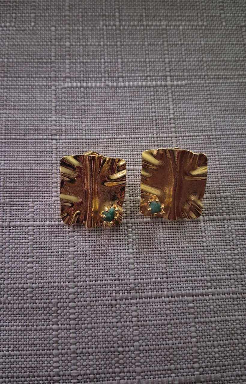 ARETES BRISA ESMERALDA